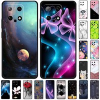 For Xiaomi 14 Case Silicone Cool Space TPU Soft Protective Cover For Xiaomi Mi 14 Covers Wolf Dog Cases for Xiaomi14 Mi14 Shell