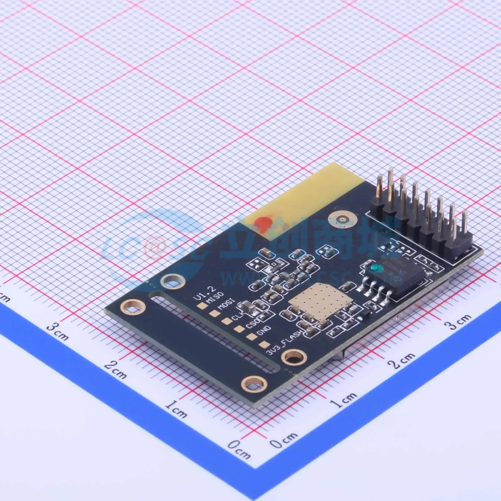 2pcs USR-WIFI232-A2 SMD GPIO UART onboard PCB antenna 18dBm 19dBm 17dBm WiFi Wireless Module for Smart Home System