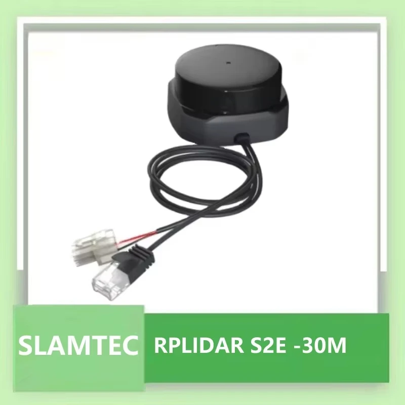 

RPLIDAR S2E SLAMTEC 360-градусный сетевой порт UDP 30-метровый сканирующий радиус LiDAR Сенсорный сканер для наружной навигации AGV