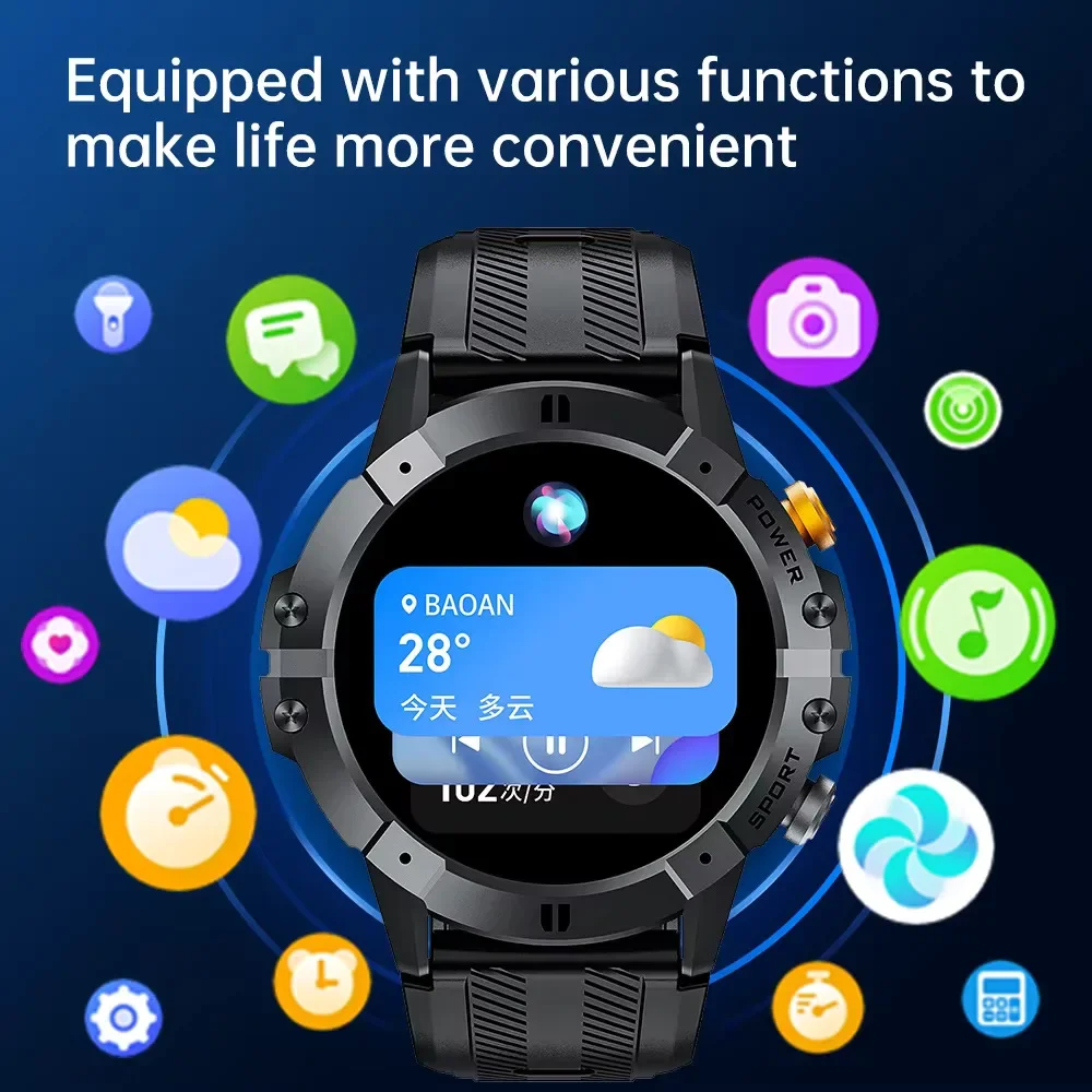 

2025 New Smart Watch 1.52" Screen 120+ Sports Modes Fitness Sleep Heart Rate SpO2 Stress Detection Bluetooth Call Smartwatch