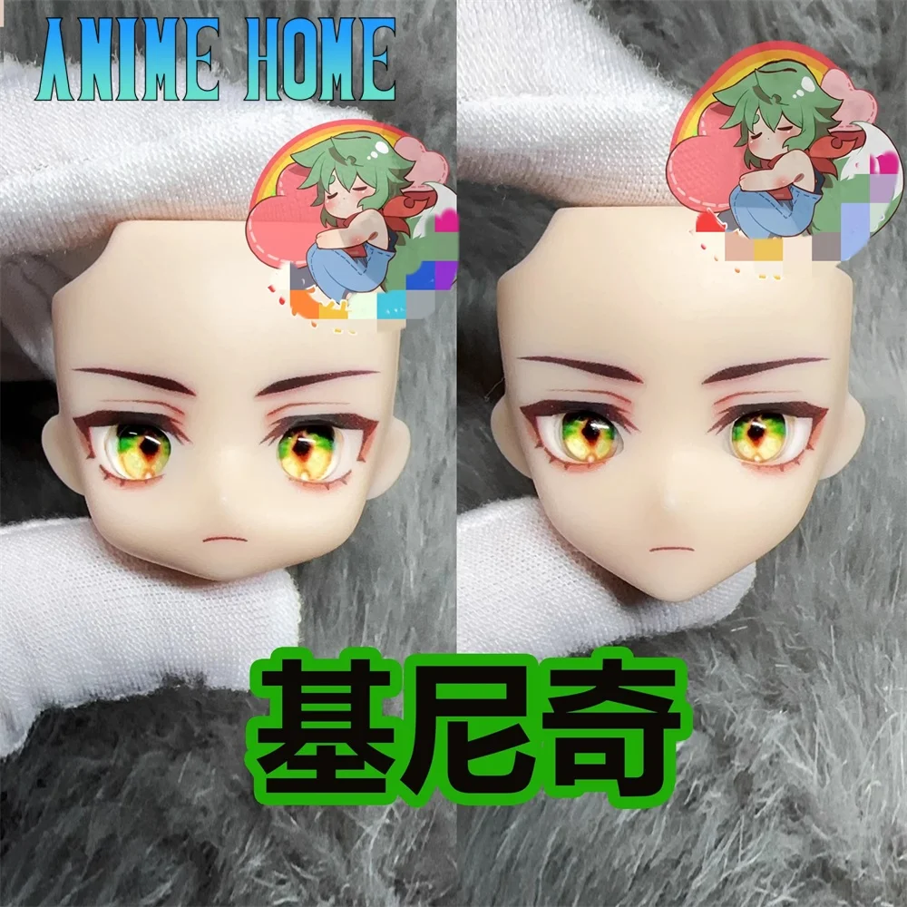 Game Genshin Impact Kinich Role Cos Handmade OB11 OB22 OB24 Face Plate Open Eye Alternate Face Cosplay Gift Cute Lovely