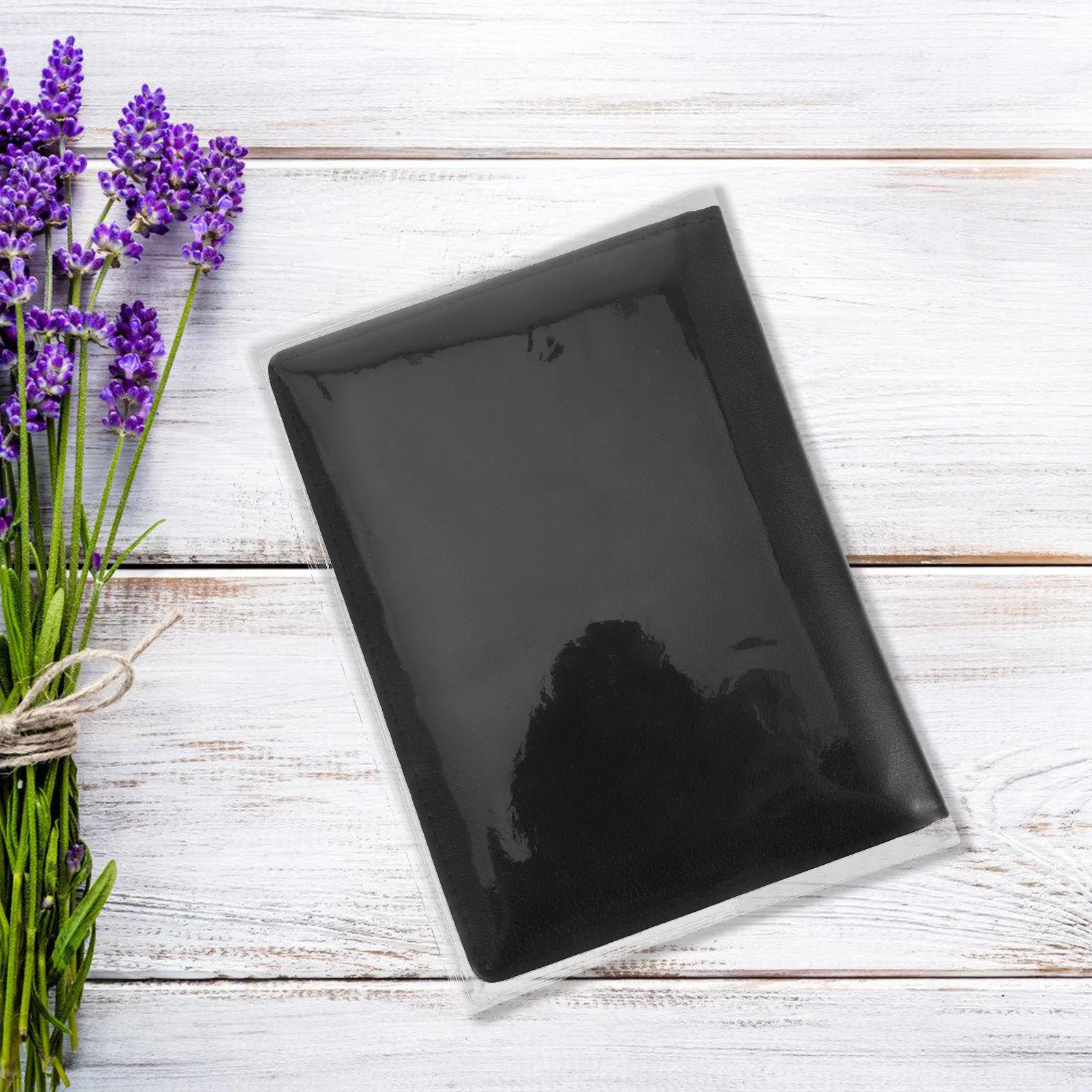 A6 Clear PVC Planner Cover Transparent Protective Sleeve Anti-Scratch Book Protector for Loose Leaf Notebook Textbook Diary