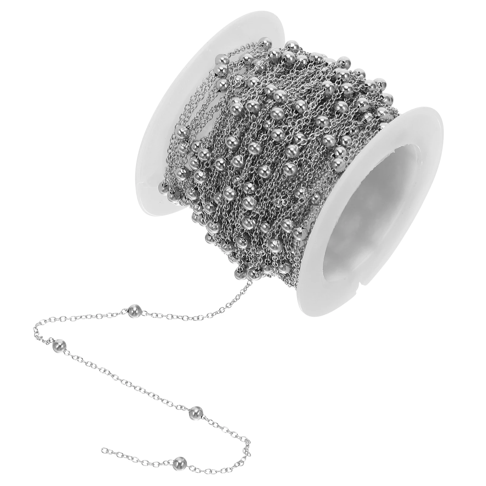 

Jewelry Stainless Steel Ball Chain Extension Decorative The Making Makingchain Silver