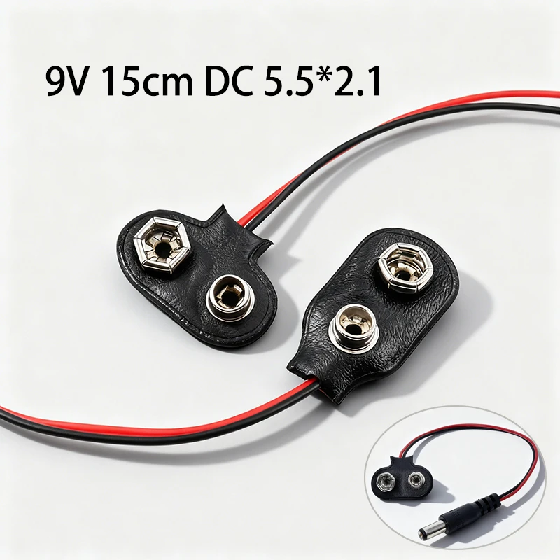 5PCS 9V Dc 5.5*2.1 … - image