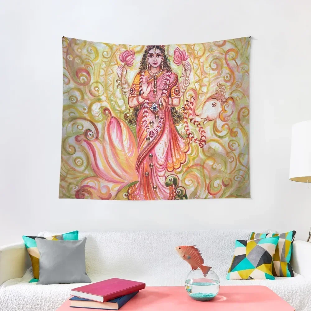 

Lakshmi Darshnam Tapestry Aesthetic Room Decor Korean Room Decorations Tapestry