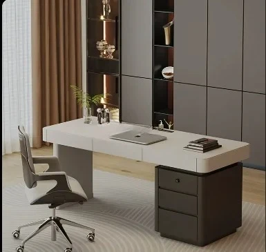 

modern minimalist high-end study living room home writing desk