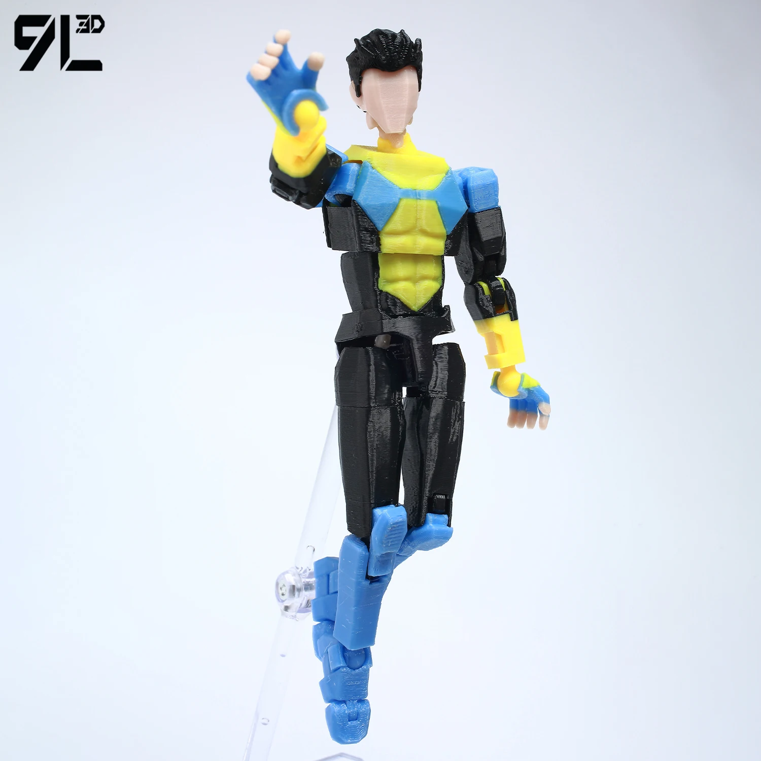 Игрушки-фигурки 9L3D Invincible Maskless Mark: Titan13 T13 Dummy 13 — Супергерои, многосуставные, подвижные, трансформирующиеся игрушки