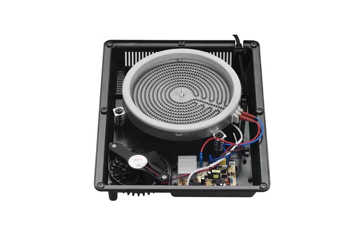 Stainless Steel Metal Case Ceramic Cooker Induction Cooker Hot Plate 1 Burner Radiant Cooktop