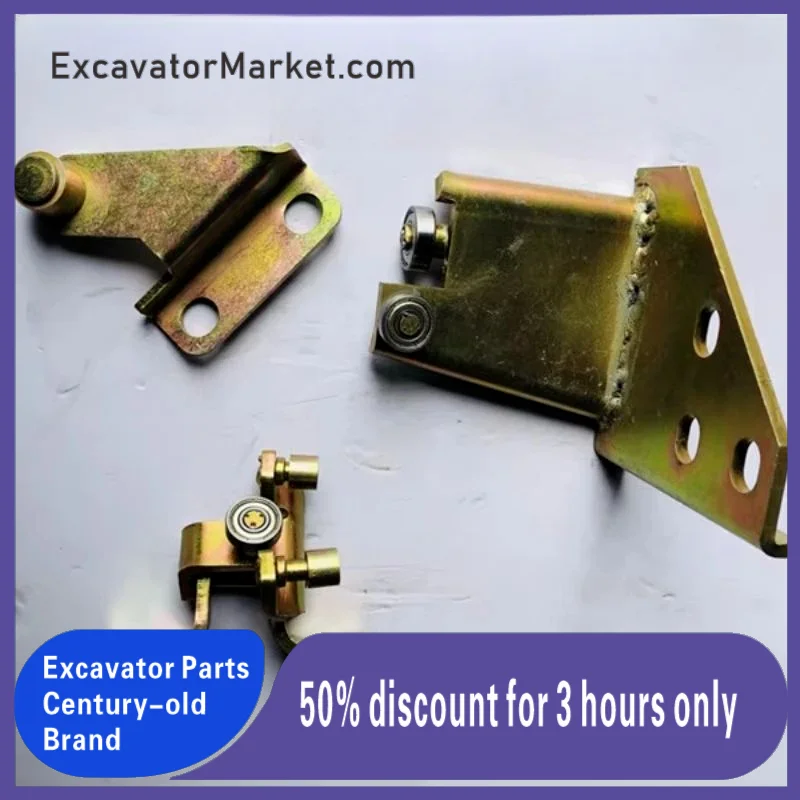 Excavator Accessories For Komatsu PC75/78/128/138/228 UU pulley track cab sliding door slide excavator accessories