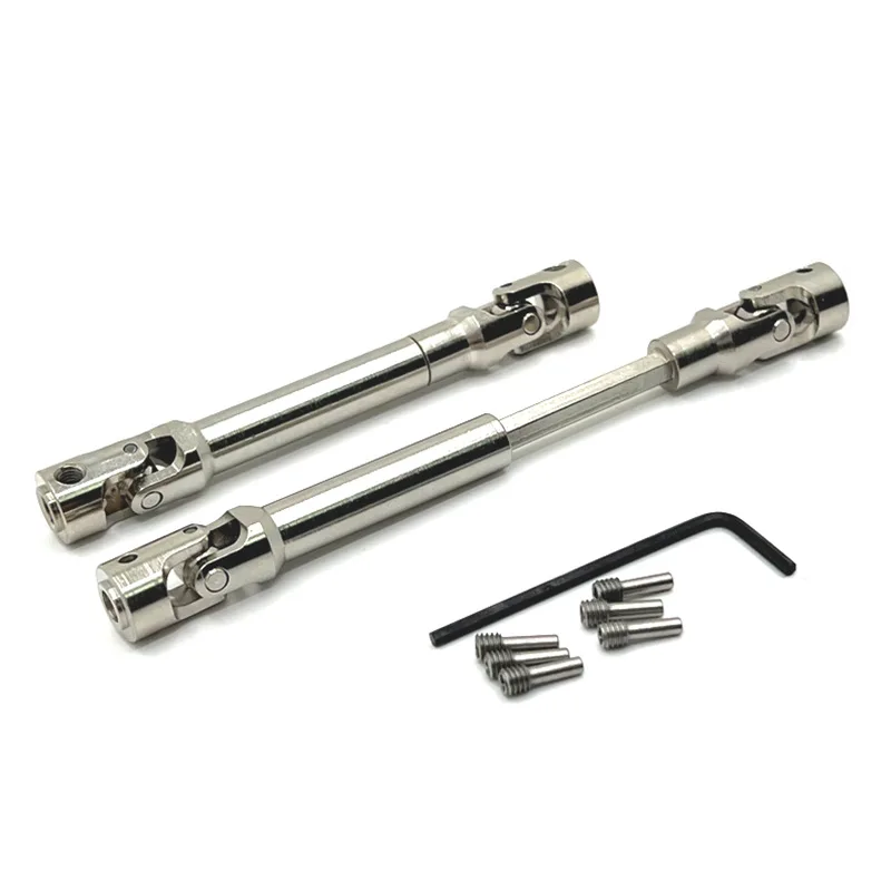 Metal Upgrade Front and Rear Drive Shaft For WLtoys 1/10 104006 104010 104020 104026 RC Car Parts