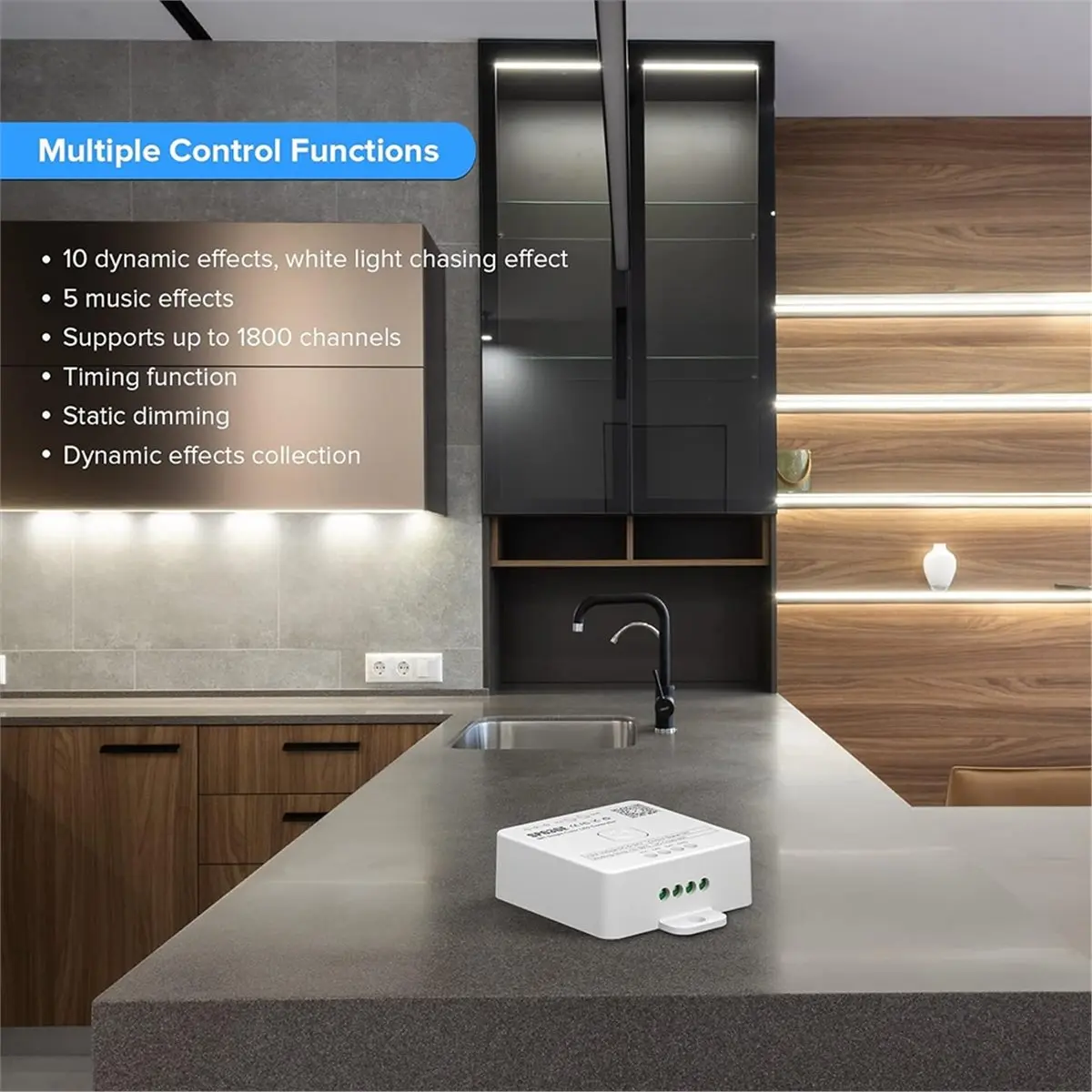 A22I SP630E Bluetooth LED Controller for Multiple LED Strip Types, DC5V-24V