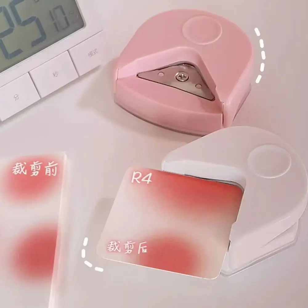 New Portable R4 Corner Rounder Mini Angle Punch Photo Card Rounded Cutter DIY Scrapbook Craft Round Angle Border Trimmer