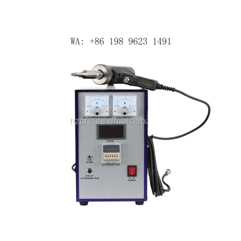 28KHz 100W-1000W Handheld Ultrasonic Spot Welder High Frequency ABS PP PVC Plastic Welding  Tool