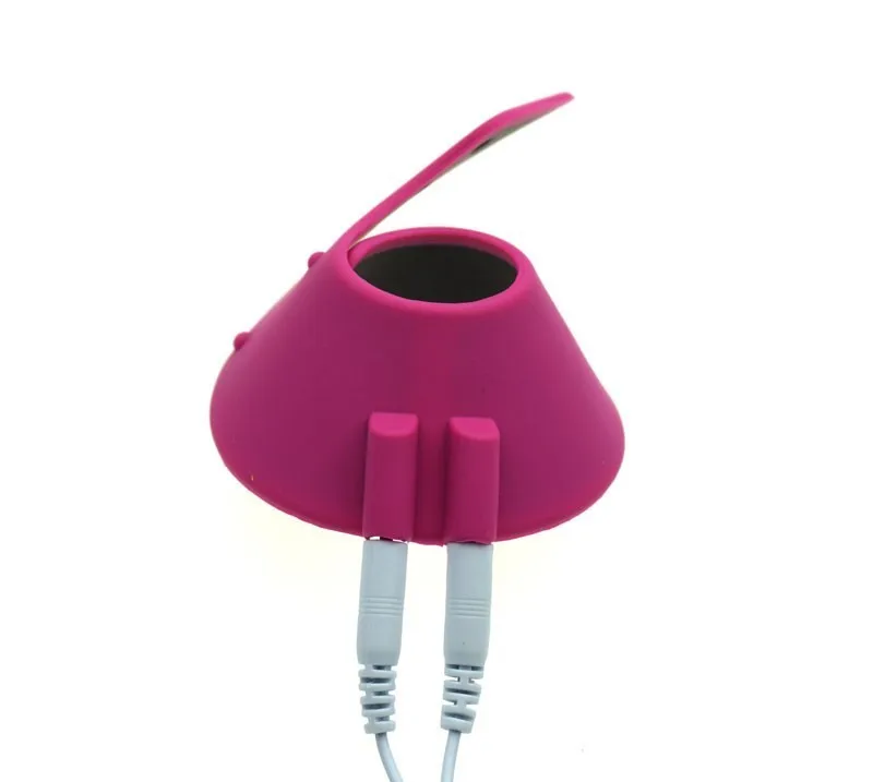 Electric Shock Penis Ring/Scrotum Bind Sleeve E-stim Glans Trainer Cock Therapy Extender Loops BDSM Electric Play Male Sex Tool