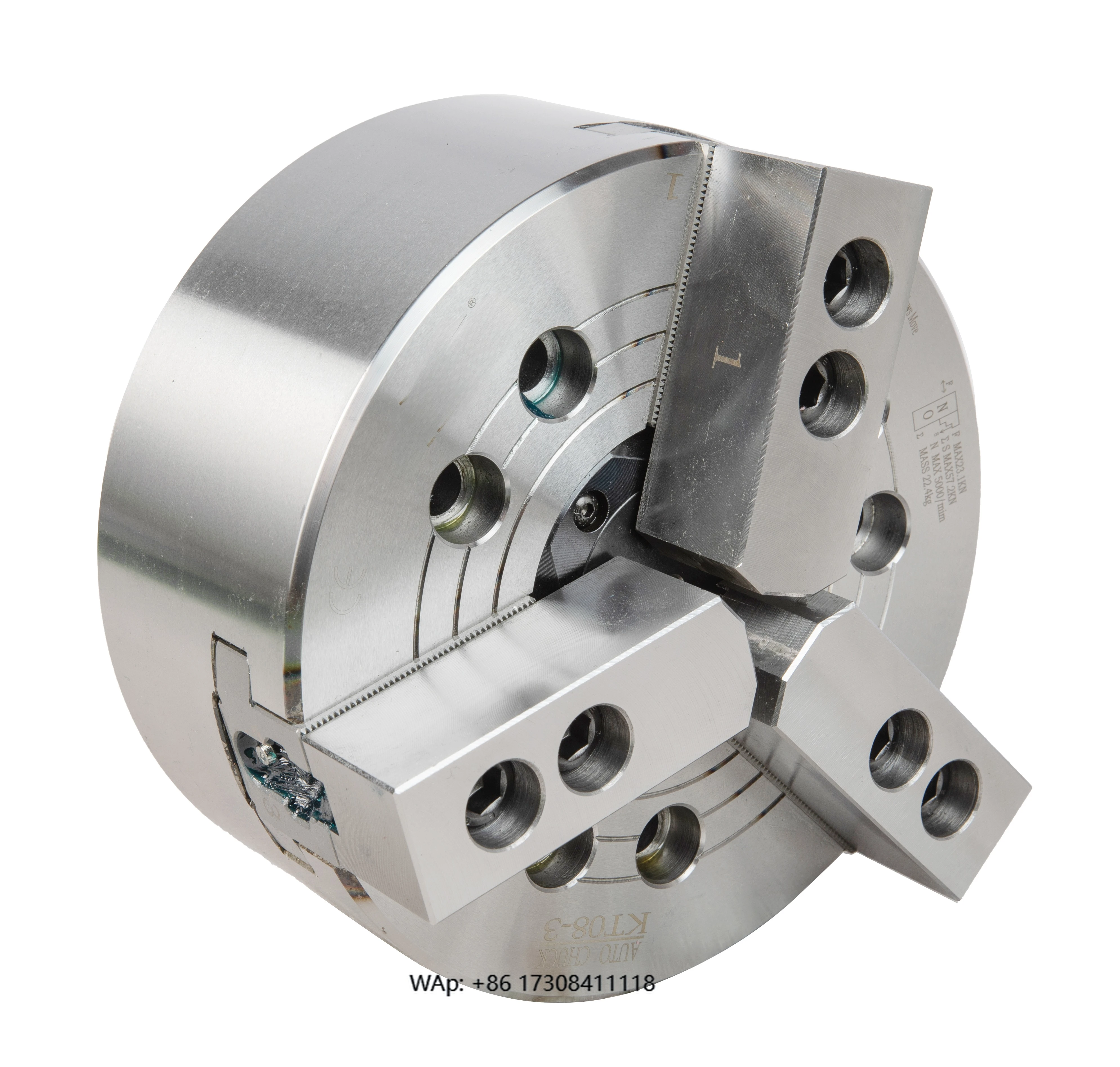 Factory Pneumatic Lathe air Chuck OEM Cnc Chuck Steel Lathe Chuck 125mm Independent