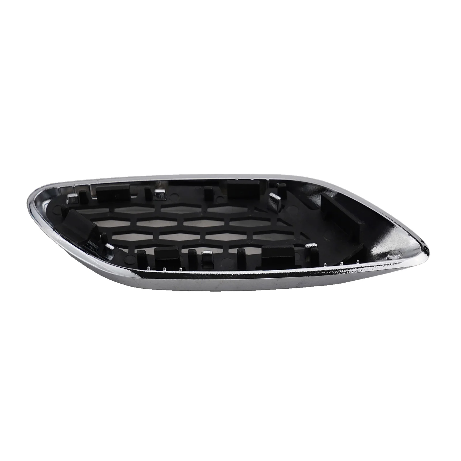 

Front Air Vent Grille Color As Shown Chrome Fender Air Vent Plastic Material Vehicle Part Air Outlet Front Placement