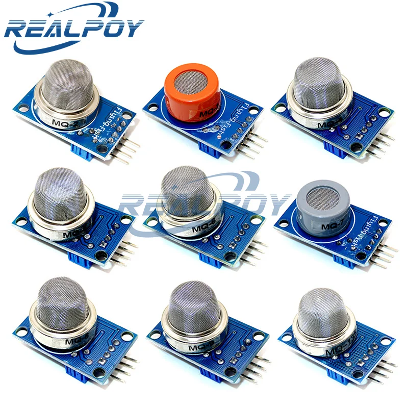 MQ-2 MQ-3 MQ-4 MQ-5 MQ-6 MQ-7 MQ-8 MQ-9 MQ-135 Detection Smoke methane liquefied Gas Sensor Module for Arduino Starter DIY Kit