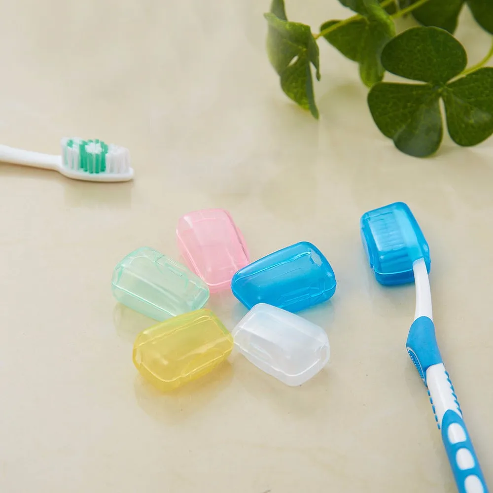Toothbrush Case Travel Toothbrush Cover Portable Dustproof Toothbrush Holder Hygienic Business 2026 5pcs Plastic Protective Case
