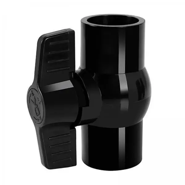 Durable PVC Ball Valve 2 Way Water Closing Valve Outdoor Irrigation System for Cold Water
