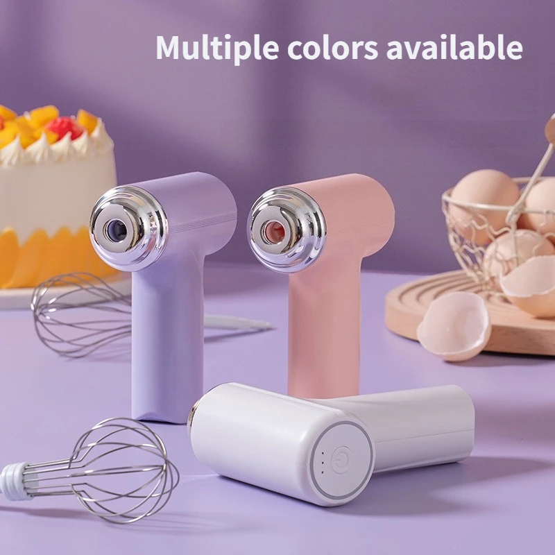 Mixer Household Cream Cordless Electric Automatic Bread Cake Baking Hand Mixer Egg Whisk