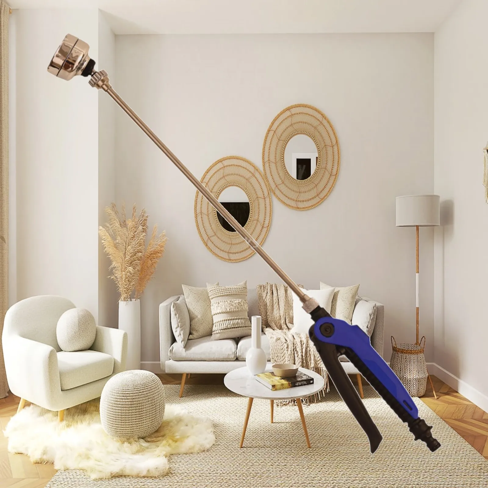 Garden Hose Connector Sprayer Wand Irrigation Sprayer ABS Material Water Wand for Automatic Garden Watering
