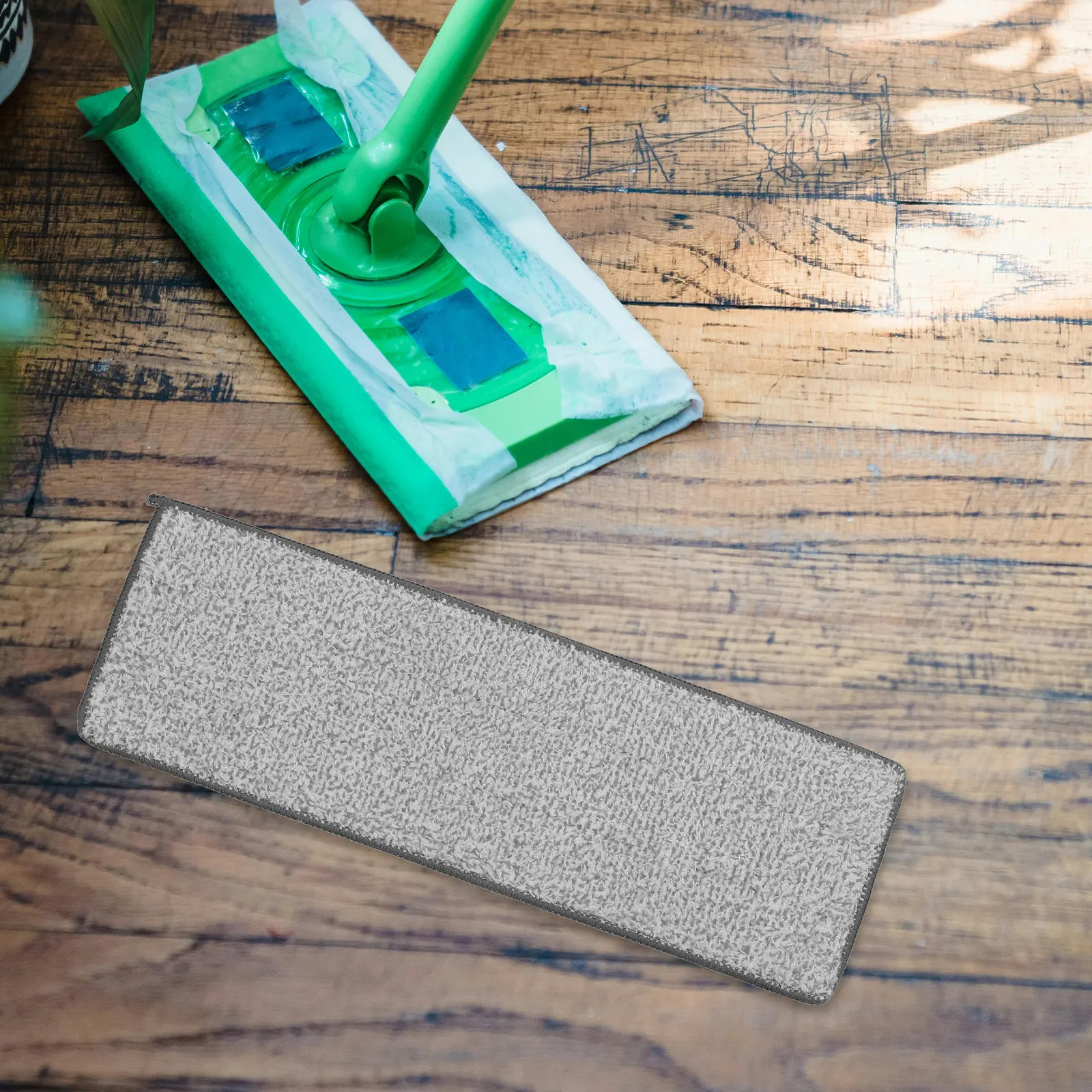 5Pcs Flash Speed Mop Pads Replacement Fiber Cloth Mop Heads Reusable Washable Floor Cleaning Pads for Hardwood Tile Stone