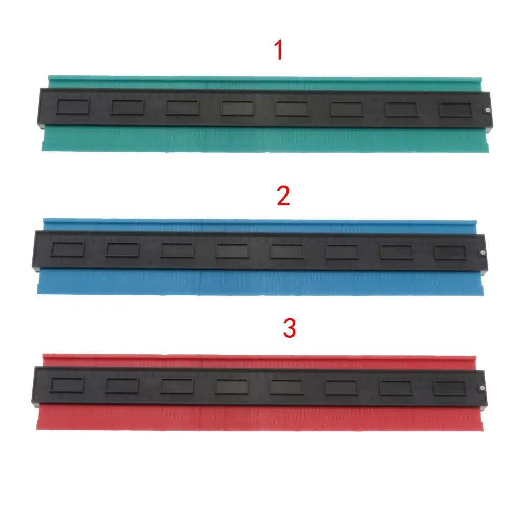 Plastic Contour Gauge Duplicator Professional ABS Profile Copy Household Measuring Device for Irregular Shape Template Analysis