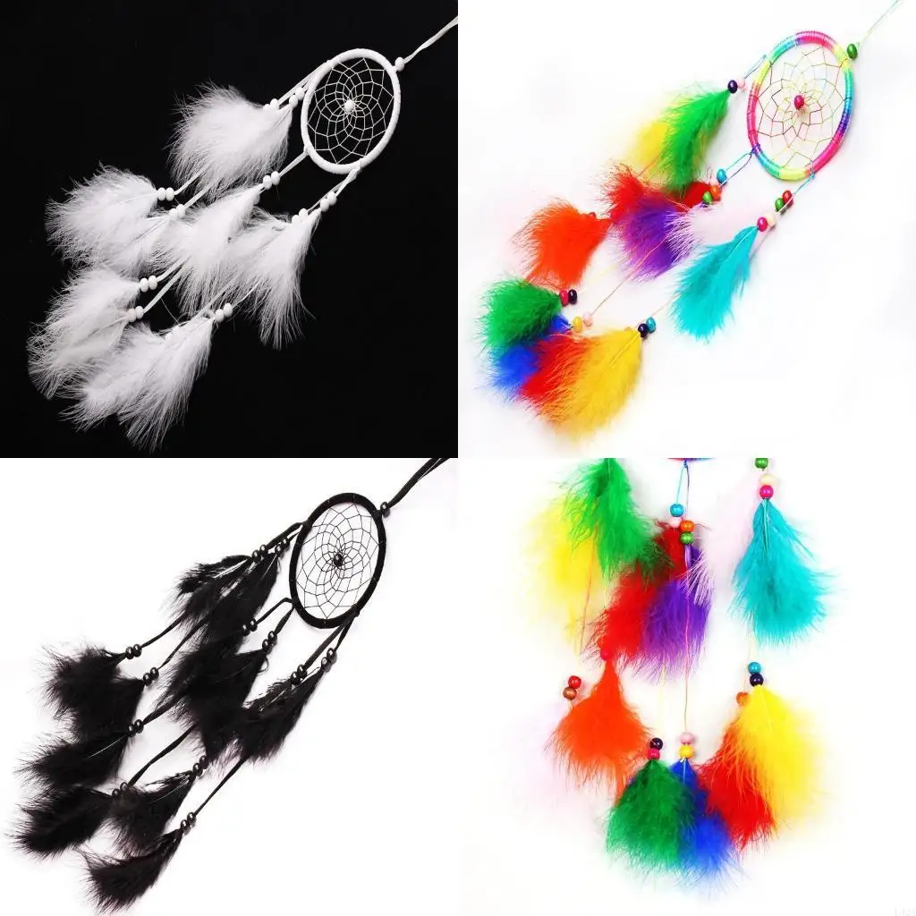 L43A Dream Catcher Hanging Pendant Ornament Children Girls Boys Room Decor