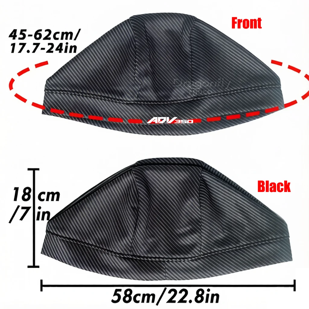 Head Cover Original Design For HONDA ADV350 ADV 350 2021 2022 Motorcycle Helmet Inner Cap Sweat-absorbing High-stretch Outdoor