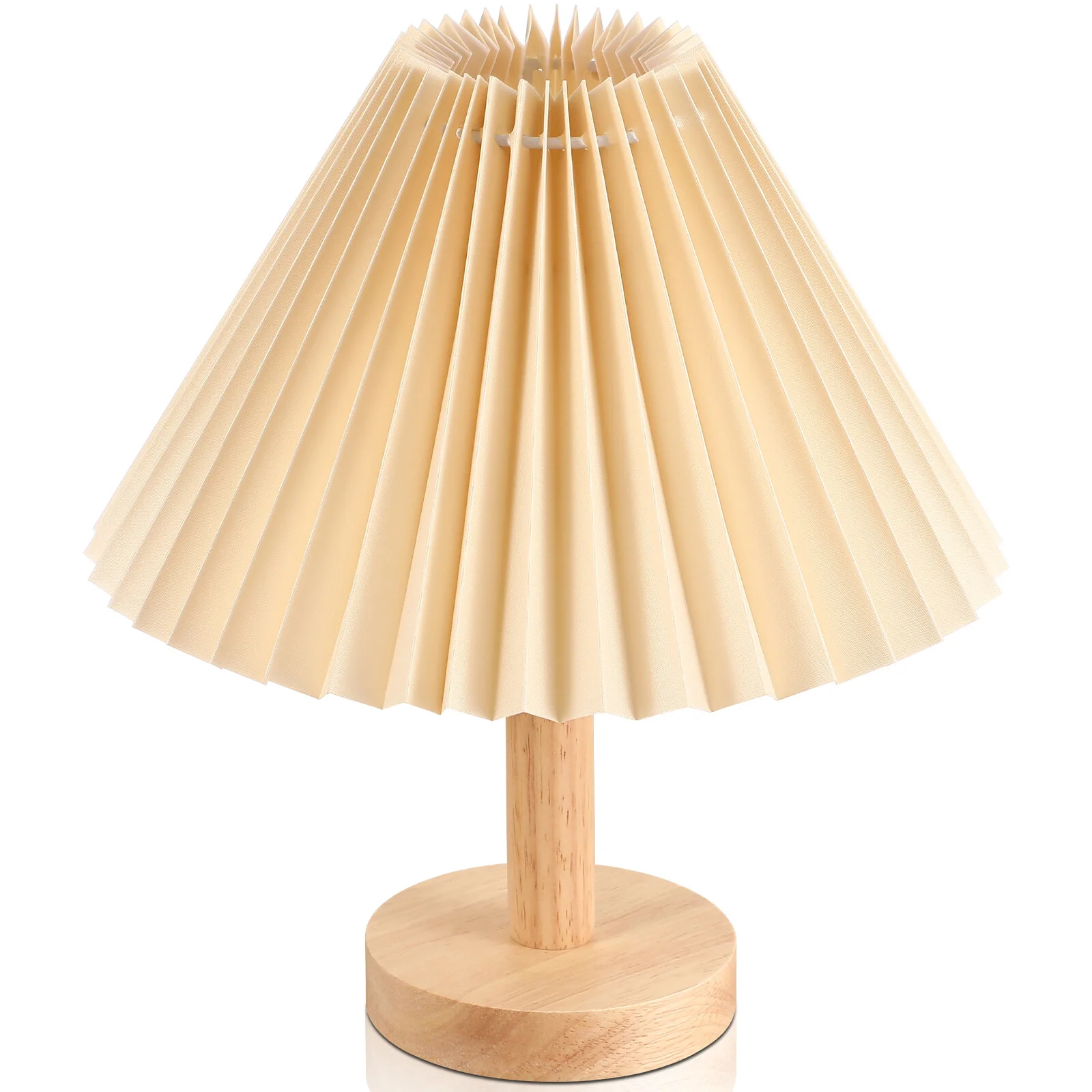 Pleated Lampshade Cloth Lamp Shade Creative Light Protector Replacement Light Protector Barrel for Bedside Table Wall Floor Lamp