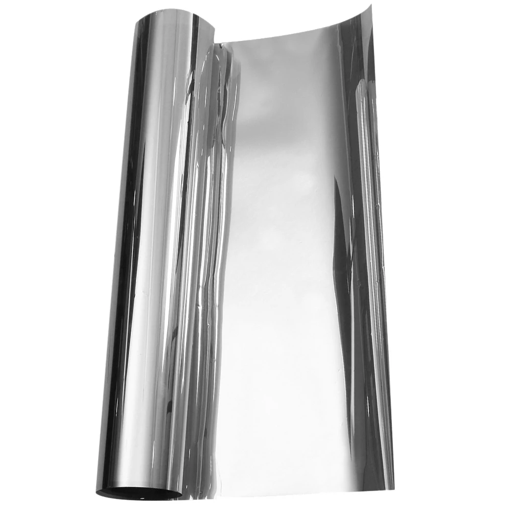 

1pcs Reflective Glass Film Privacy Protection Heat Insulation UV Blocking Window Tint Sun Shield Cling Film One Way Residential