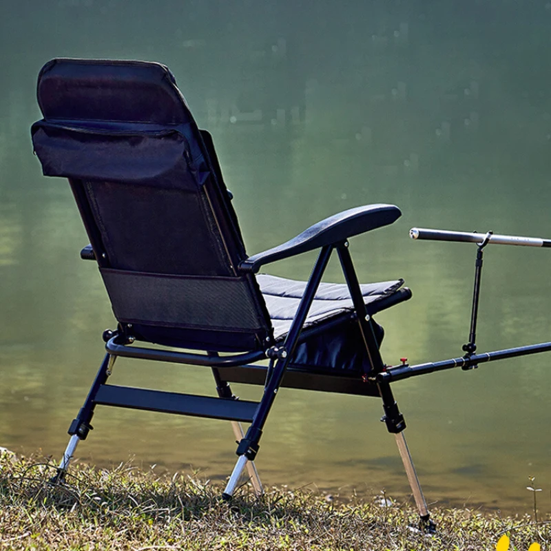 New Multifunctional Fishing Chair Specifically Designed for Wild Fishing Beach Chairs Camping Seat Travel Lounger Tourist 낚시의자