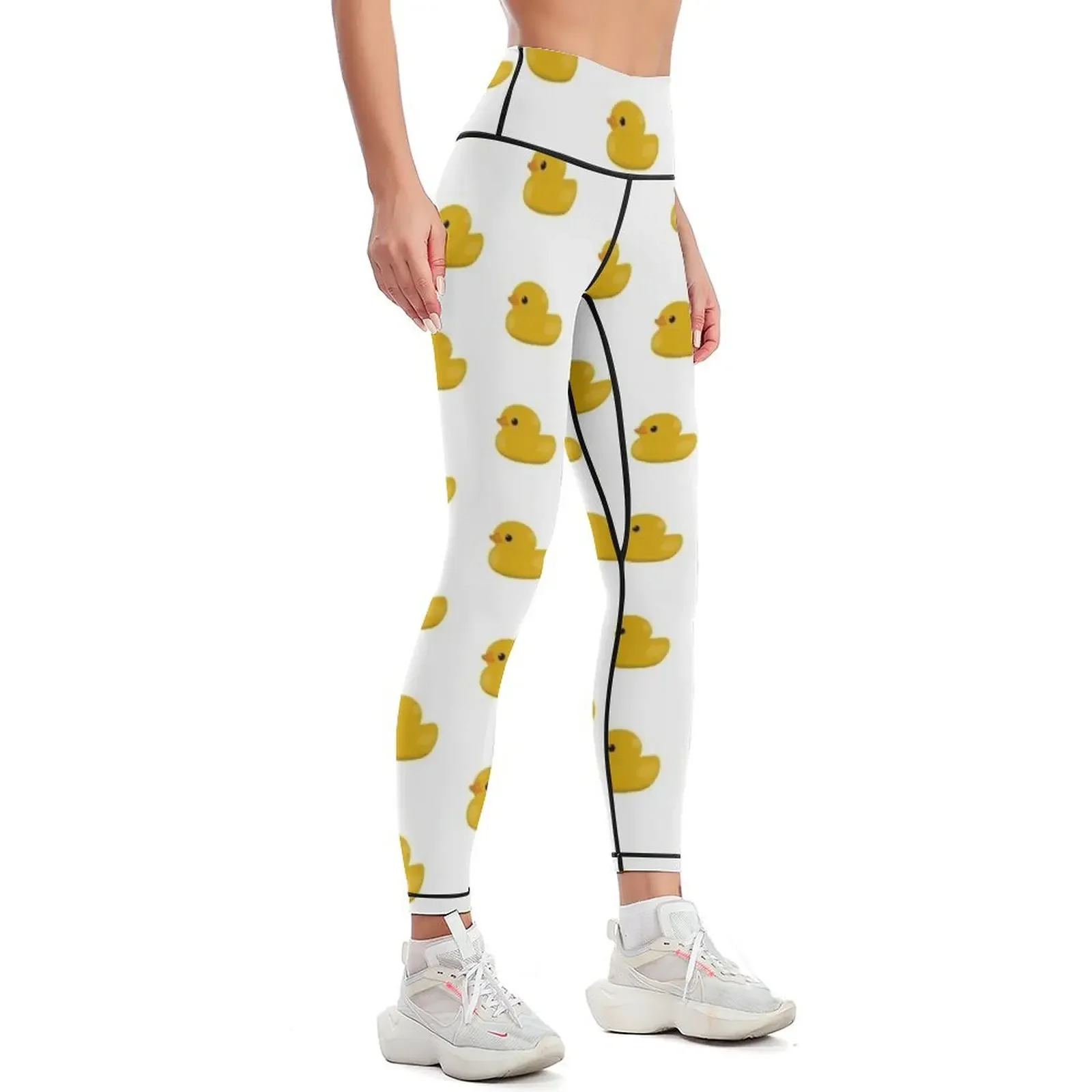 Rubber Duck Leggings Women's gym trousers Womens Leggings