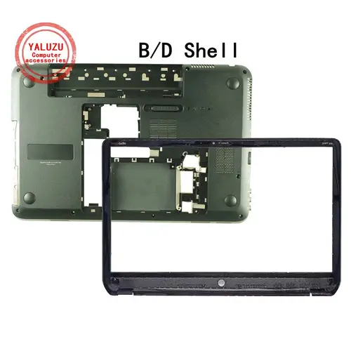 Nueva carcasa de ordenador portátil para HP Pavilion DV6 DV6-6000 DV6-6100 cubierta de bisel/cubierta de Base inferior