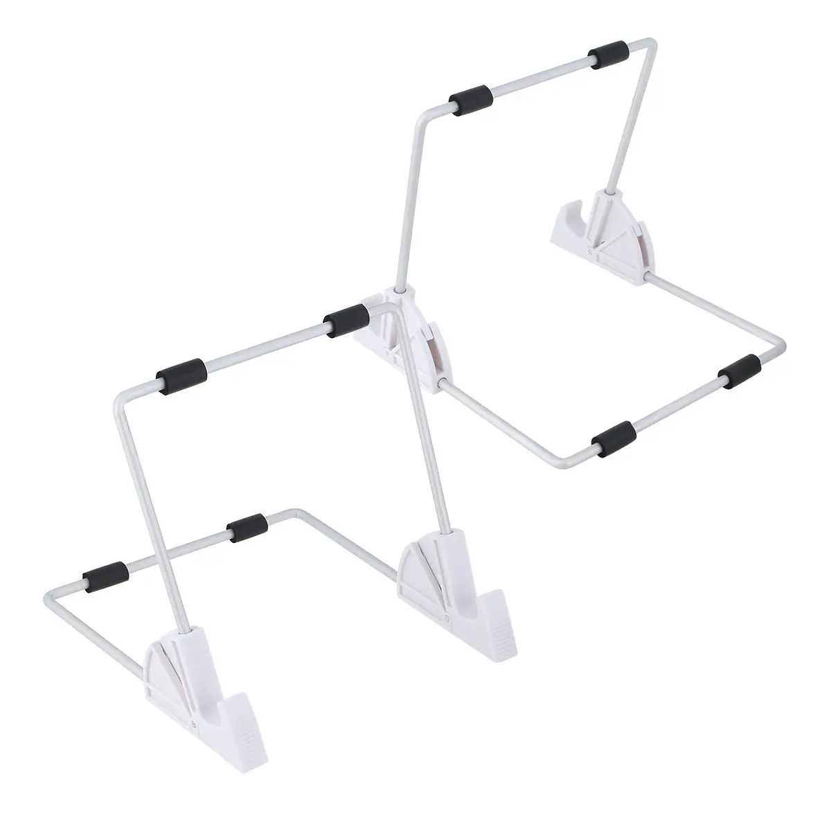 Tablet Mount Lazy Holder Aluminum Desktop Desk Stand White Stable Hands Free Tablet Bracket Display Stand for Video Watching