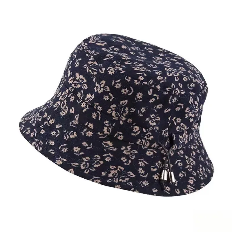 Lightweight Spring Autumn Women's Cloth Fisherman Hat Elderly Ladies Fashionable Versatile All-Season Cap for Middle-Aged And...