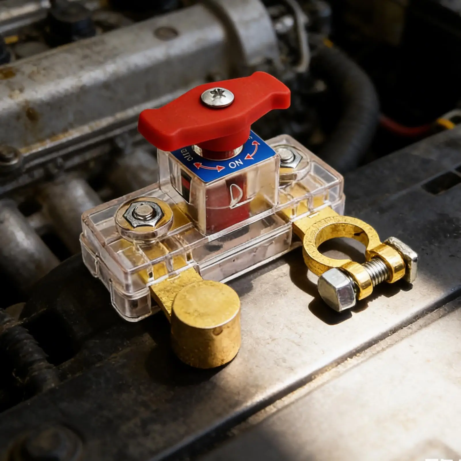 Batterie-Trennknopf, Batterie-Trennsteuerung, Stromsteuerung, Schutzknopf für Garage, Werkstatt, Fahrzeug, Limousine, Wohnmobil, SUV