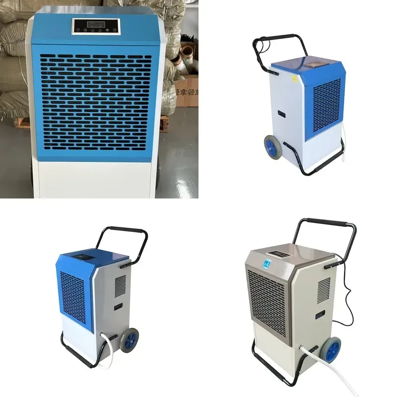 150L D Industrial Dehumidifier for Basement Warehouse Workshop with Pump and Water Tank