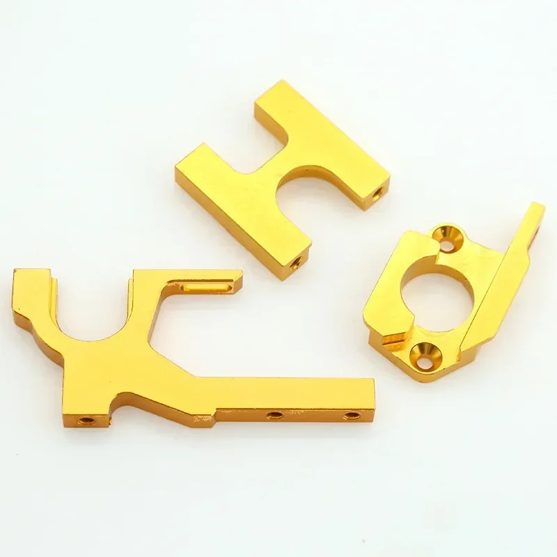 Metal Motor Mount Base Bracket Holder Center Gear Mount Set for Wltoys 104001 1/10 RC Car Upgrade Parts Accessories