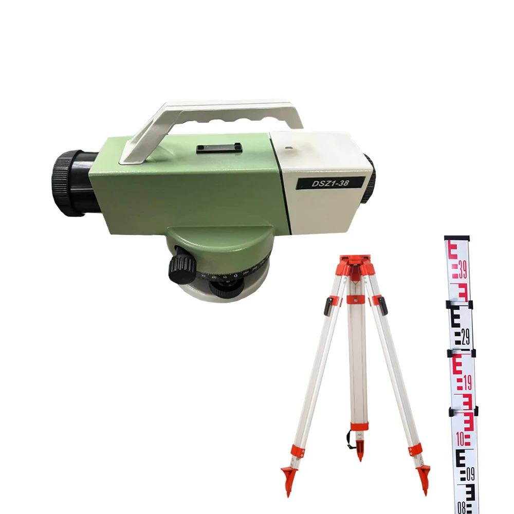 

High Quality Magnetic Damping Level Survey Instrument Cheap Price Auto Level with Accessories Tripod Staff Automatic Level