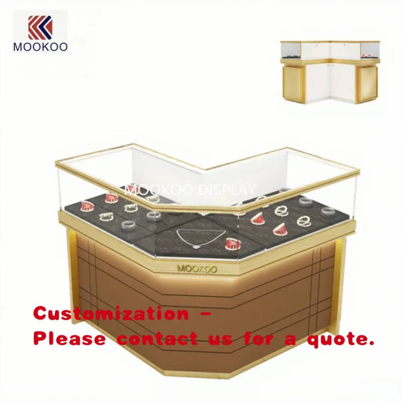 custom.Counter Display Jewelry Showcases