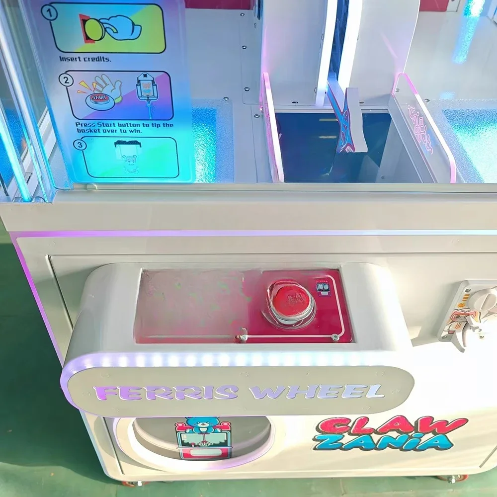 PHHigh Returns Cheap Kids Favorite Plastic Coins Arcade Metal Doll Machine