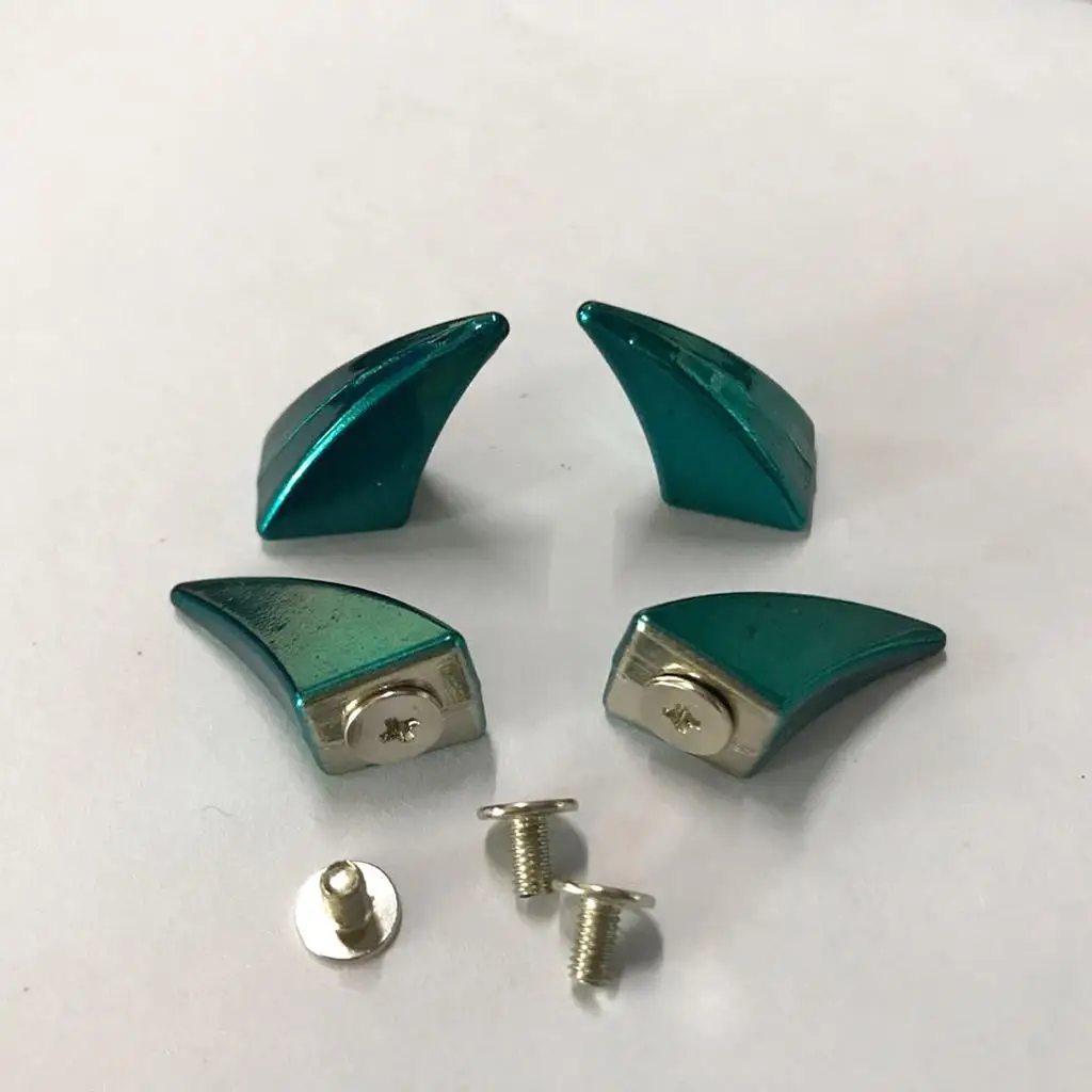 Leather Studs Alloy Spike Rivets Accessories Decorative Wooden Studs for Leather Crafts Clothing
