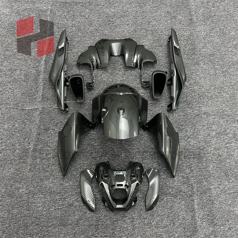 For YAMAHA MT-09 MT09 2021 - 2023 Carbon Fiber Painted Look Full Body Kits Fairing