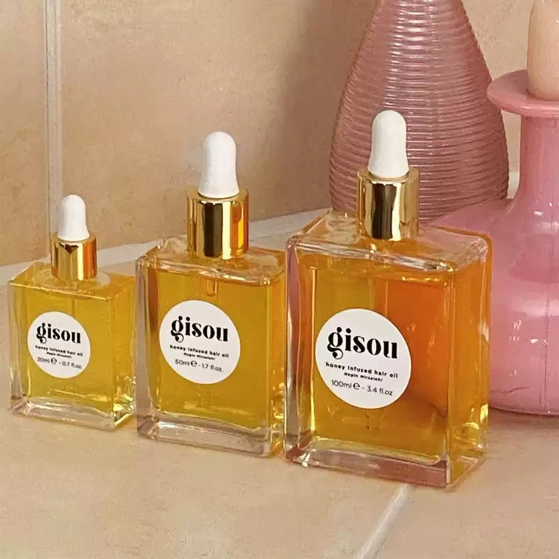 Gisou Plumps Lip Oil honey Coconut Honey Watermelon Mango Lip Blam Lip Gloss Moisturizing Repairing Lip gel Sexy Girl Makeup image 6