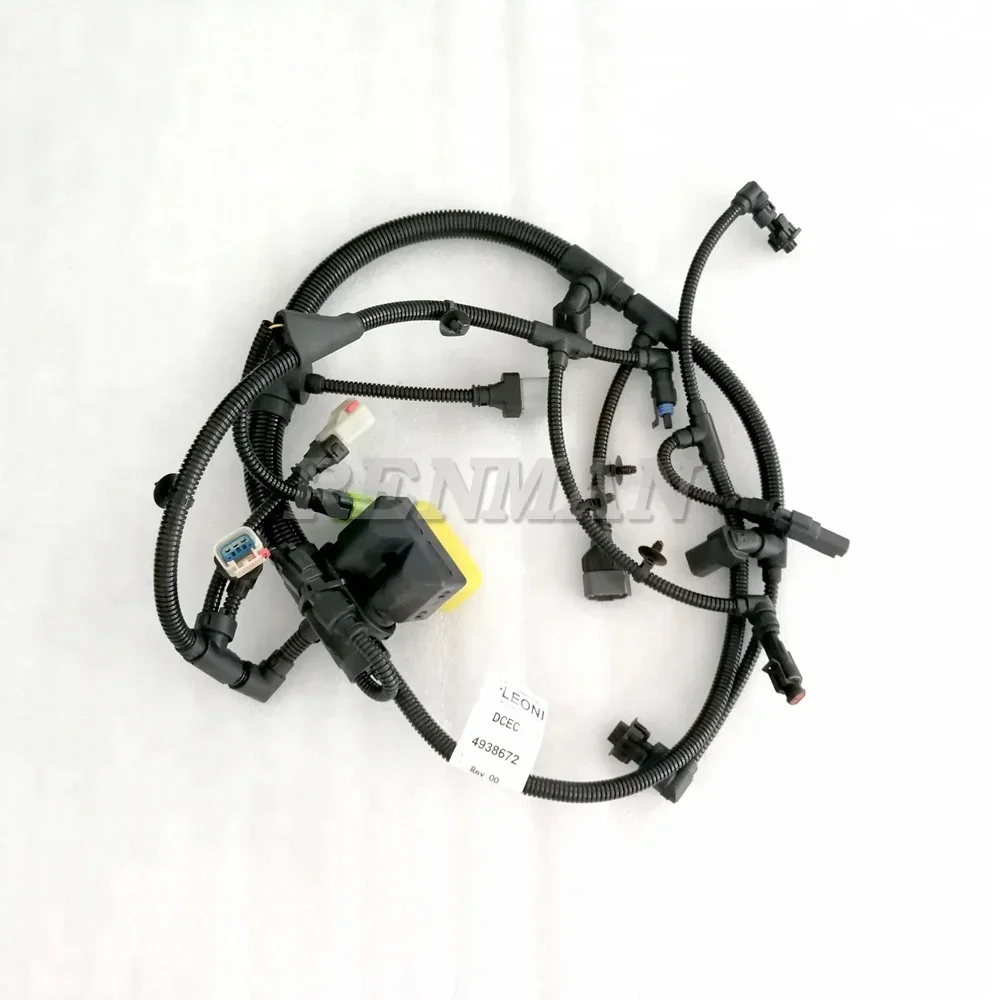 QSB4.5 ISDE Cummins Engine Parts Electronic Control Module Wiring Harness 4938672 4933296 5367724