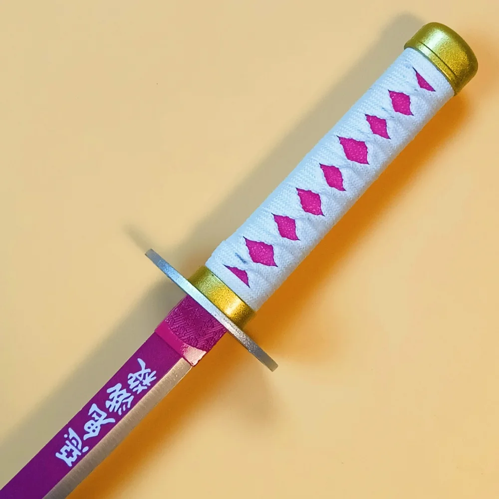 16인치 42cm 카타나 진짜 일본 카타나 사무라이 플라스틱 칼 닌자 검 애니메이션 코스프레 소품 닌자 칼 날카롭지 않은 장난감 선물