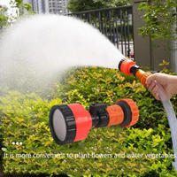 Durable Garden Sprinkler Heads Sprinkler Gardening Nursery Gun Sprayer Nozzle Flower Watering Sprinkle Garden Supplies