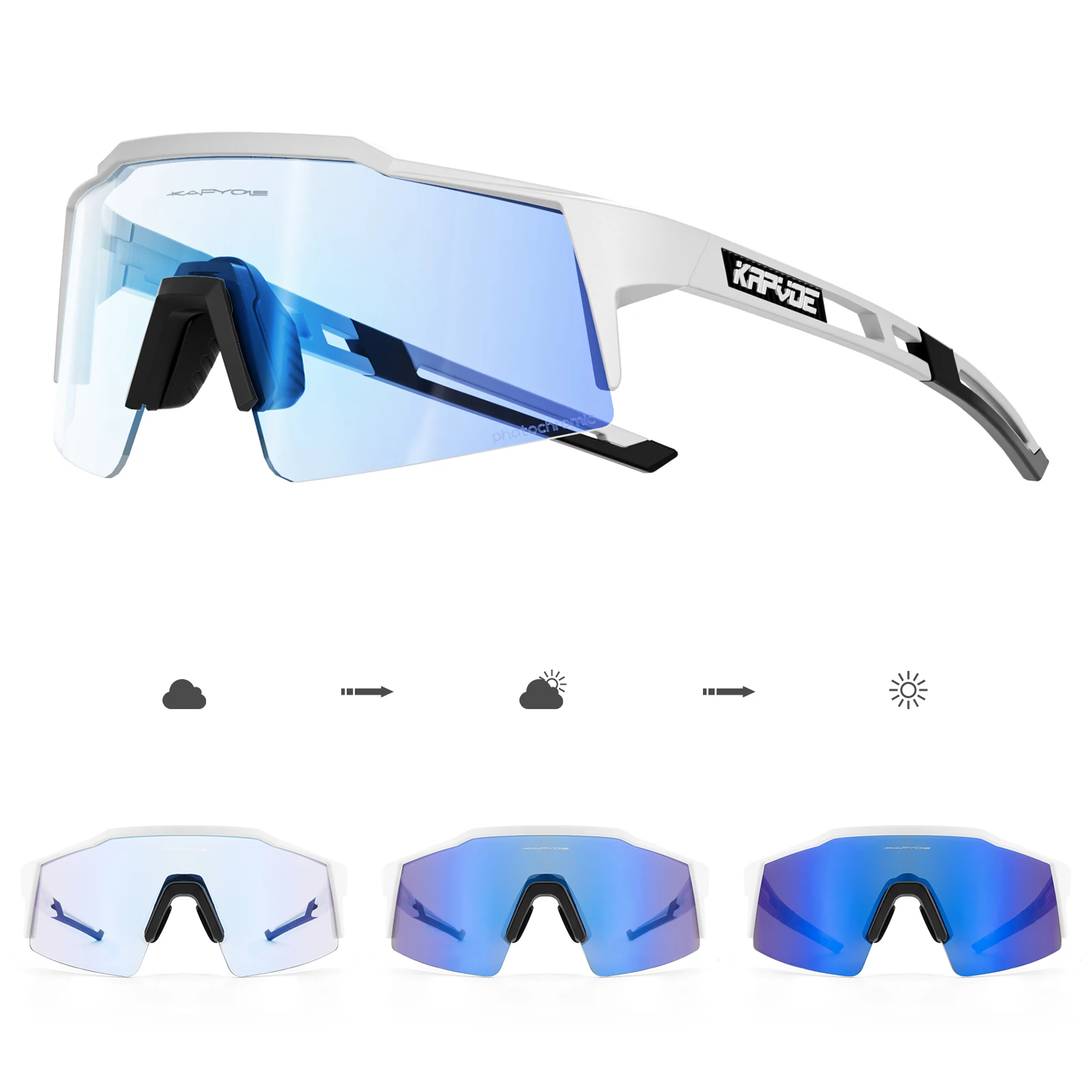 Lunettes de soleil de sport Kapvoe 9