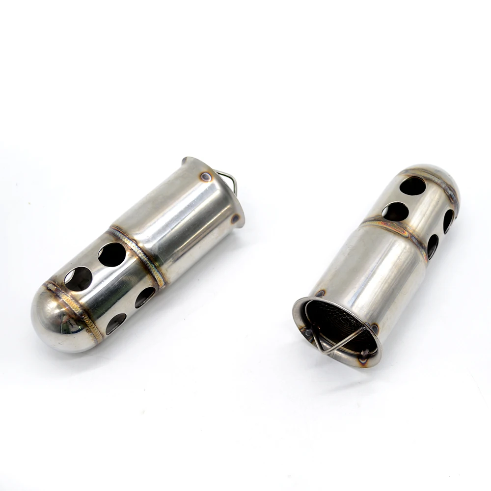 50.8mm Motorbike Universal Front Catalyst DB Killer Removable Silencer Noise Sound Eliminator for Motorcycle Exhaust Muffler